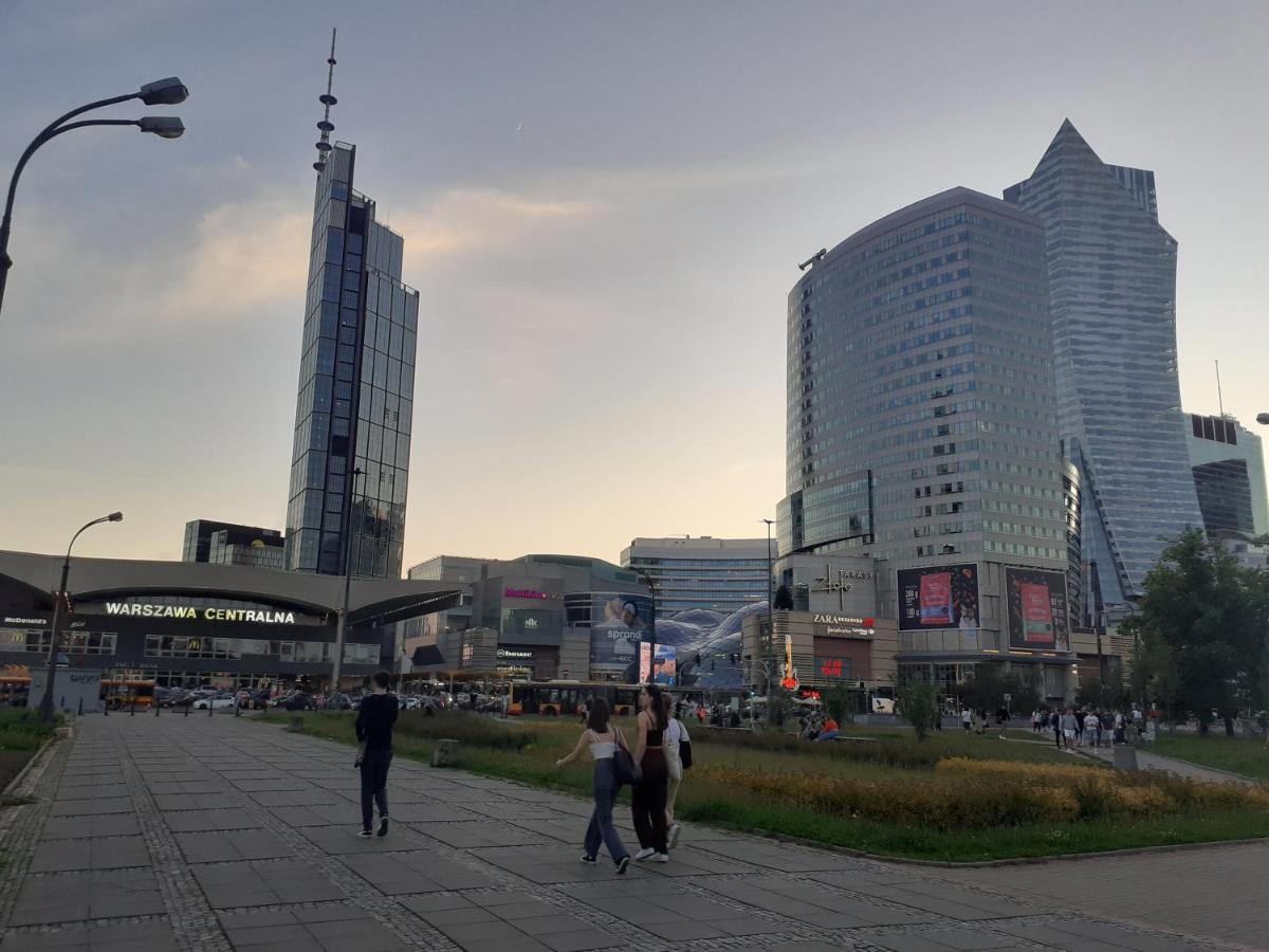 Апартаменти Centrum Zlote Tarasy Metro Rondo Onz Balkon Варшава Екстер'єр фото