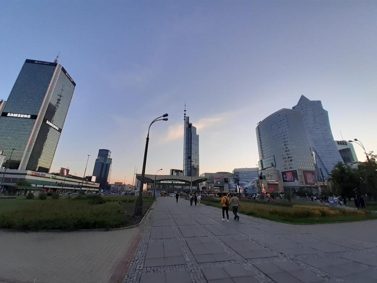Апартаменти Centrum Zlote Tarasy Metro Rondo Onz Balkon Варшава Екстер'єр фото